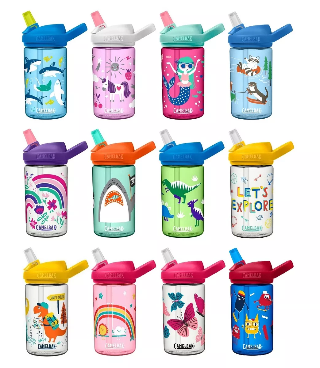 Kids Water Bottle With Straw, Spill Proof, Eco-friendly BPA Free