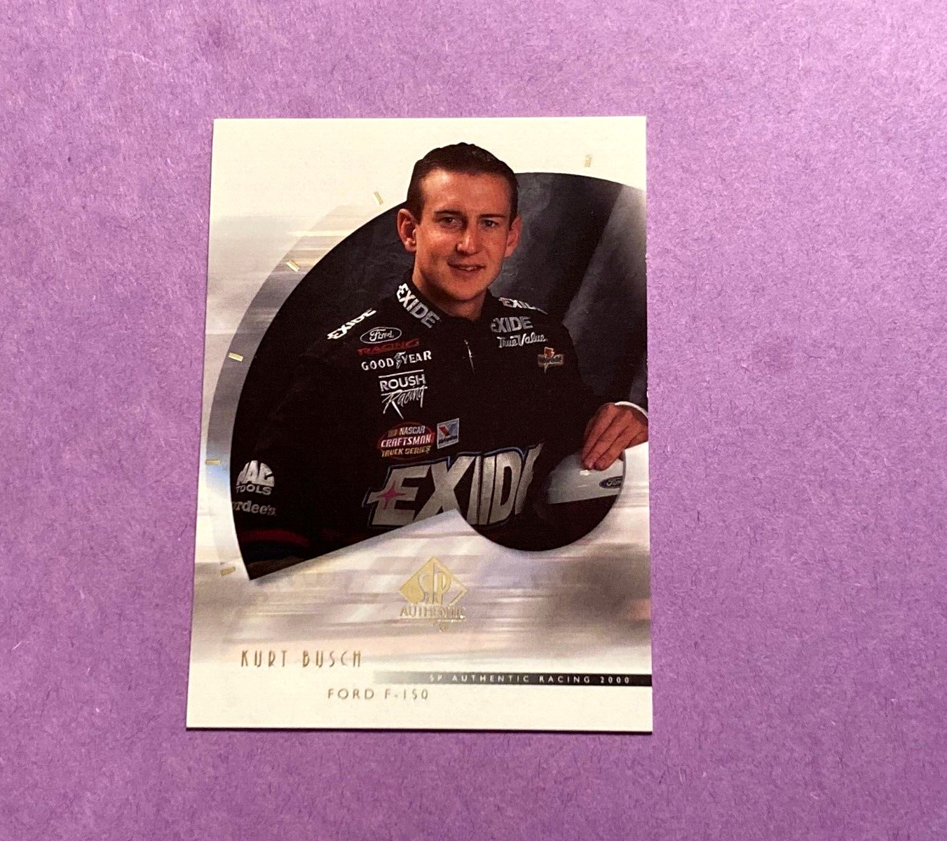 2000 SP Authentic Kurt Busch #40 Rookie RC-NMMT-FREE SHIP