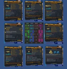 Borderlands 3 PS4 PS5 PC Flare Bear Moze Set Lvl Moxsy Build 72 GOD Roll Items 