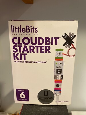 LittleBits CloudBit Starter Kit Unopened Box STEM Learning Electronics