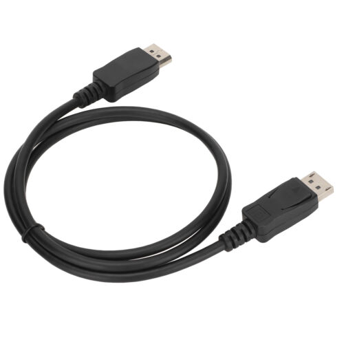 DP Male To DP Male Cable High Speed 32AWG 4K 60Hz HD DisplayPort Cable GF0 - Picture 1 of 12