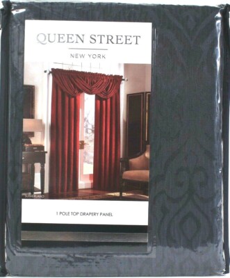 Queen Street New York Sutherland 50in X 84in 1 Pole Top Drapery Panel In Mineral