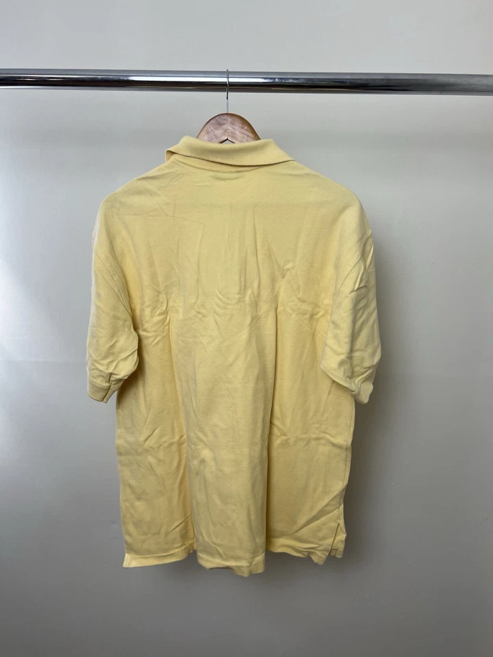 Camisa Polo Vintage Cozumel México Lagarto Adulto XL Amarilla Bordada Para Hombre Foto 4 de 4