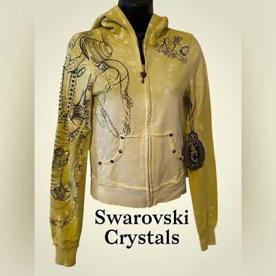Women s Hoodie | Key Closet RARE Full Zip Embellished hoodie NWT XS