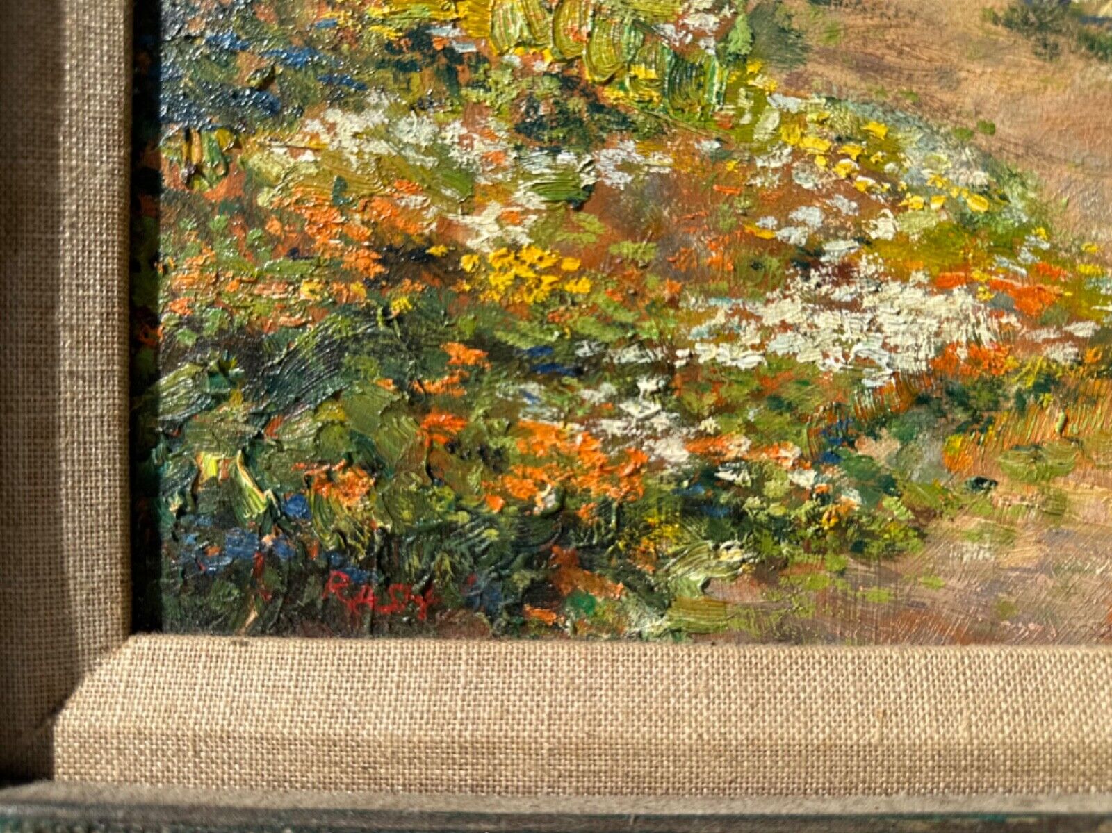 Frederick M Rash Impressionist Oil Painting California Coastline ...