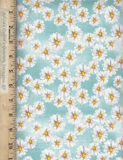 Happy Harvest Daisy Bunch 100 Cotton FABRIC priced by the Yard