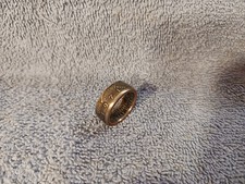 1971 Kennedy Half Dollars size 9 coin ring Handmade mixed metals
