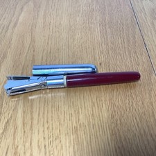 VINTAGE DUO FAST POCKET PEN STAPLER McKesson Robbins advertising MPLS DIVISION