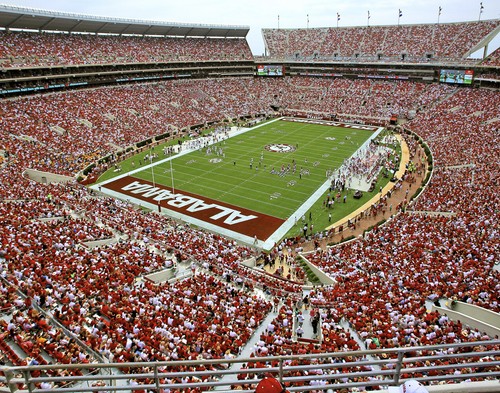 Alabama Crimson Tide Bryant-Denny Football Stadium Field 48x36-8x10 CHOICES - Picture 4 of 66
