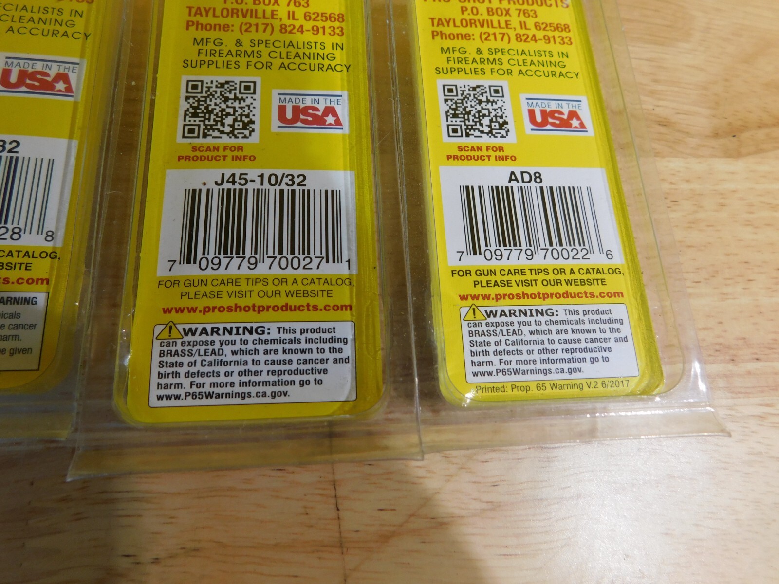 4 Four NOS Pro-Shot .45 Cal. & .50 Cal Jags, Adaptor, 10/32 Thread, 12/80