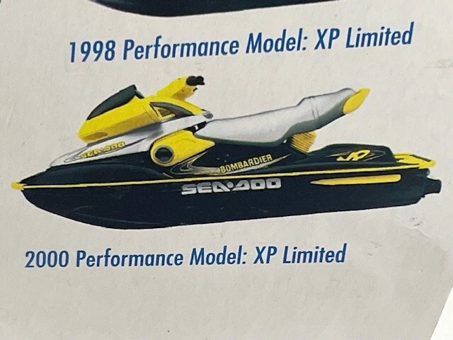 Sea Doo Bombardier XP Limited 2000 Jet Ski Wave Runner, jugando Mantis Sicktrix Foto 3 de 3