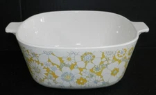 Vintage Corning Ware Floral Bouquet 2nd Gen P-2 1/2-B 2 1/2 Qt Casserole