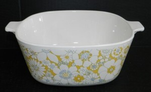 Vintage Corning Ware Floral Bouquet 2nd Gen P-2 1/2-B 2 1/2 Qt Casserole