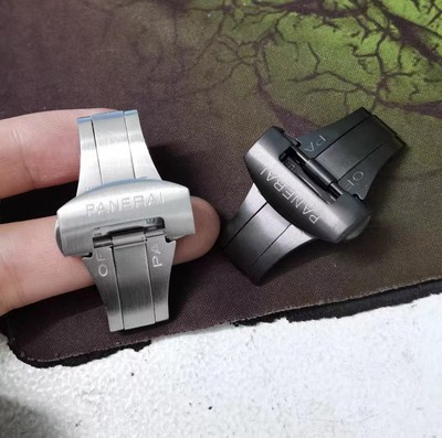 Stainless Steel Folding Buckle Accessories for Panerai Watch Belt 22mm
