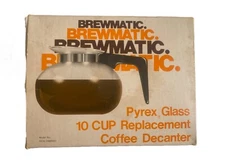 Brewmatic Pyrex Glass 10-Cup Replacement Coffee Decanter
