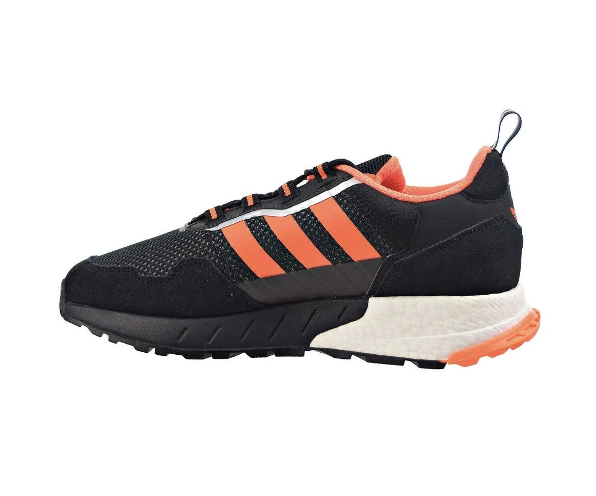adidas ZX 1K Boost Seasonality Black Solar Orange Size 7 H00428
