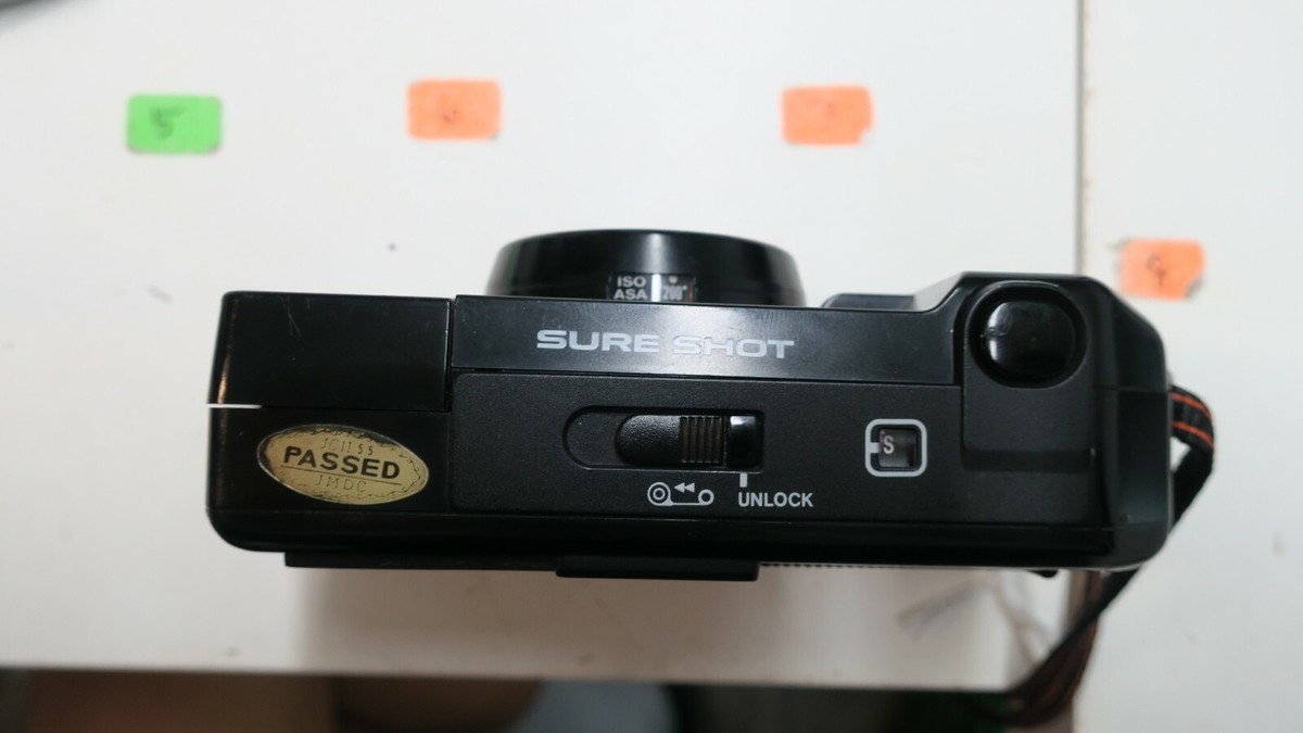 Canon Sure Shot AF35m II Autoboy 2 35mm Film Camera 35mm F2.8 Lens *Read  Issue*