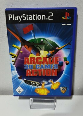 Playstation 2 - PS2 Spiel ARCADE ACTION 30 SPIELE in OVP mit Anleitung A6707