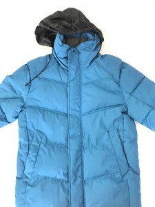 Zara Chaqueta de abrigo para hombre Gris Azul Marino Con Capucha hinchados  Piloto Parka Nieve Medio M | eBay