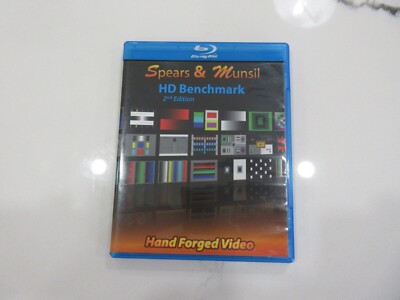 Spears & Munsil : HD Benchmark 2nd Edition (Blu-Ray 3D + Bonus DVD, 2013)