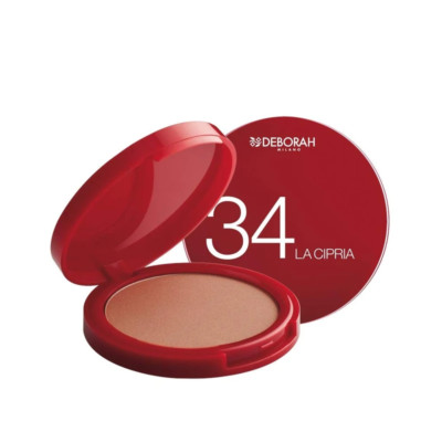 Deborah Milano La Cipria Light Matte Compact Face Powder 34 ~ 13g