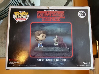 Steve and Demodog Funko Pop #728 - Stranger Things / Netflix | eBay