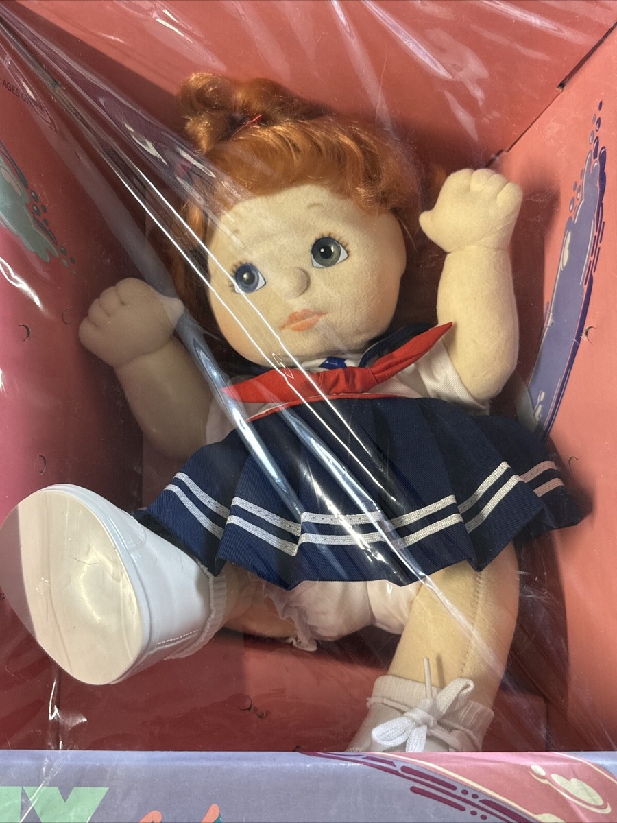 Vintage 1985 Mattel My Child Doll #2174 NOS Red Hair Heterochromia