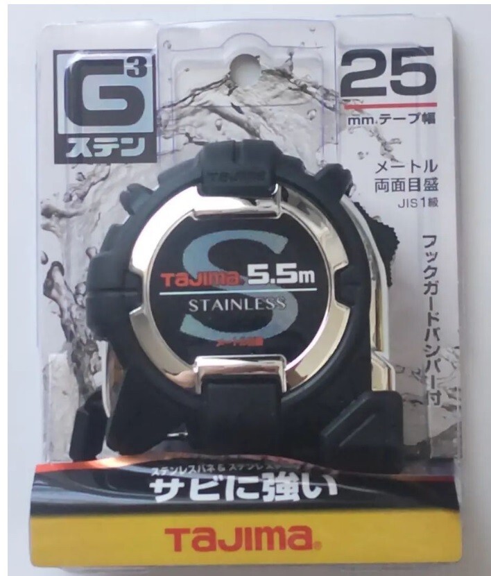 TAJIMA MEASURING TAPE STAINLESS (5.5m x 25mm) G3SL2555BL | eBay