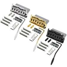 Two Point Tremolo Bridge Guitar Assembly 14mm Thickness Block with Tremolo Arm