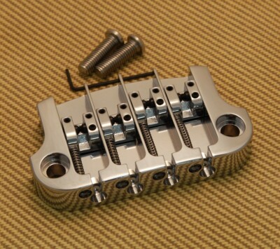 5G400C Hipshot Chrome SuperTone 3-point Bridge for Gibson