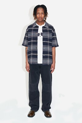 Our legacy ELDER SHIRT SHORT SLEEVE Navy Summer Plain size IT 46