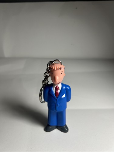 Vintage 90's Nickelodeon Blushing Doug 5" Figure Funny Movie McDonalds Keychain - Picture 6 of 6