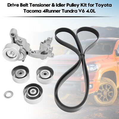 Keilrippenriemen + Umlenkrolle für Toyota Tacoma 4Runner Tundra V6 4.0L