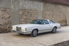 1978 Ford Thunderbird White 24x36 Inch Poster Classic Car