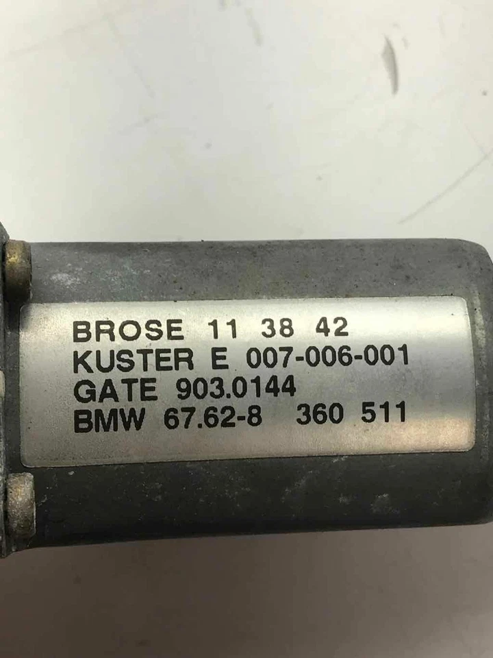 BMW 528I 1997-2000 ventana eléctrica trasera motor pasajero derecho OEM Foto 4 de 4