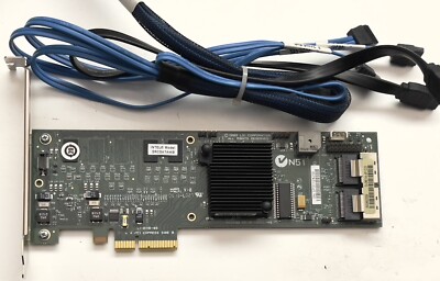 Intel SRCSATAWB LSI PCI MegaRaid Express LI- 01116-05 Card w/ Cable