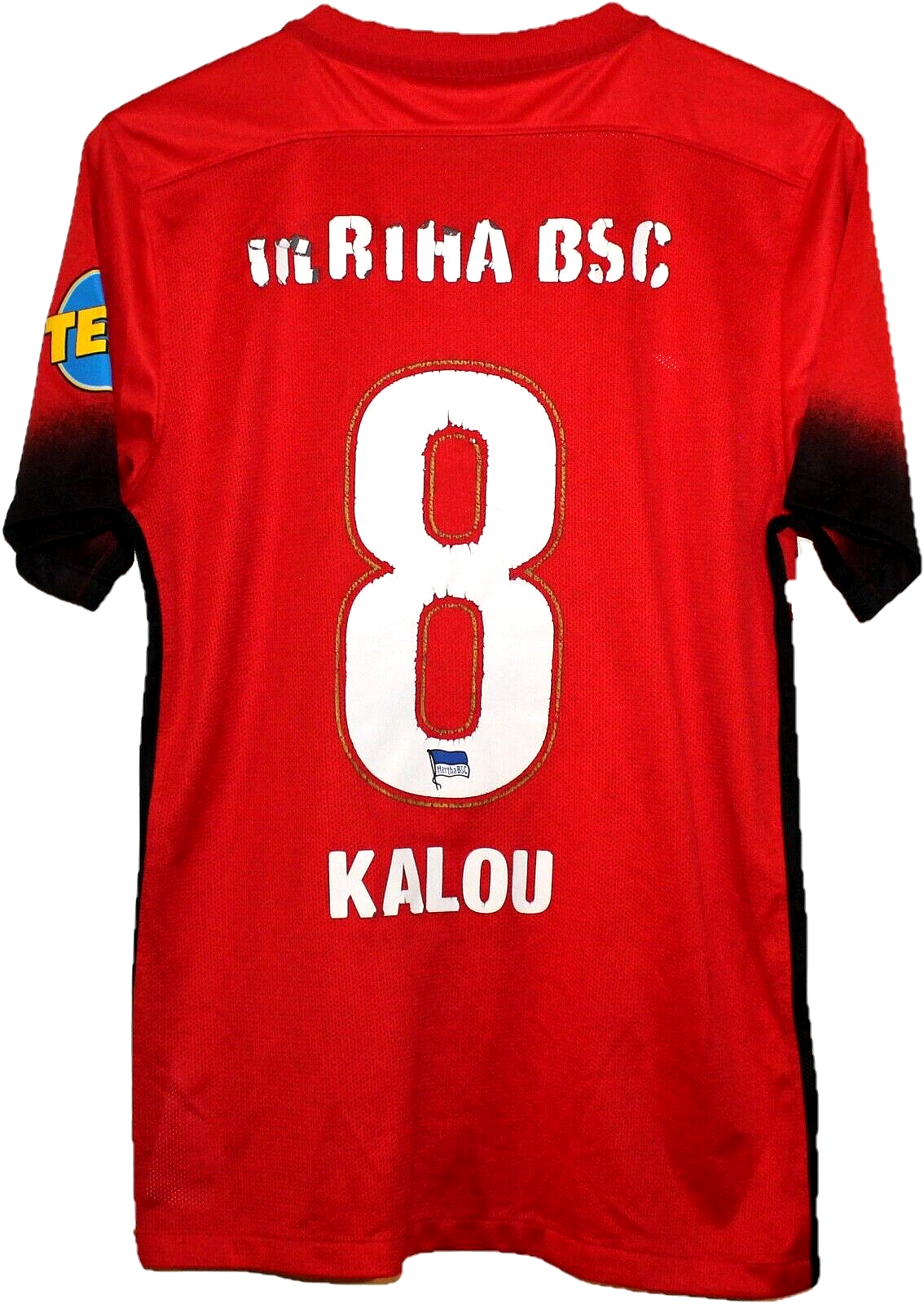 2017 #8 MAGLIA CALCIO SALOMON KALOU HERTHA Berlino SC NIKE taglia M GERMANIA