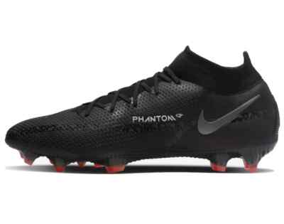 Nike Phantom GT2 Elite FG  Black/Smoke Grey  CZ9889-001 Men s Size 11