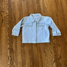 NWT Youth denim Jean jacket Personalized With The Name Sophie SZ 120 US Size 6-7