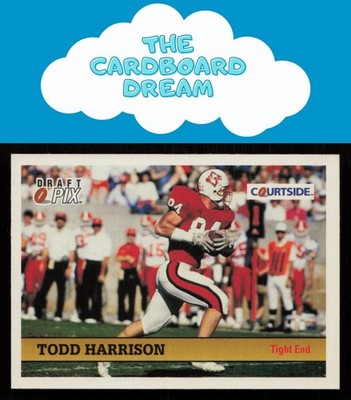 Todd Harrison 1992 Courtside Draft Pix #109 NC State Wolfpack