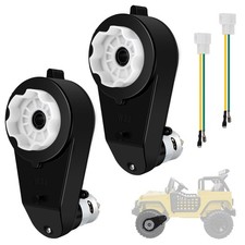 2Pcs 12V 40000RPM Gearbox with High Torque DC Motor for Kids Ride on Car...