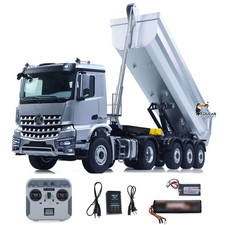 Kabolite 5801 Rtr Car 1/14 4x4 Rc Tractor Truck 3axle Lifting Dump Trialer Sound