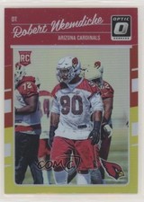 2016 Donruss Optic Rookies Red & Yellow Robert Nkemdiche #136 0o6v