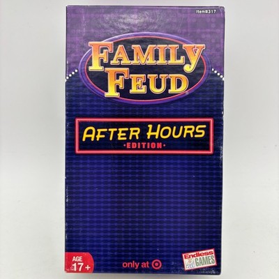 Family Feud After Hours Edition COMPLETE Endless Games 2018 Party TV Show