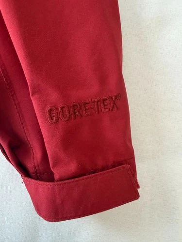 Cabelas Goretex Jacket Mens XL Red Rain Waterproof Parka Full Zip Hooded image 10
