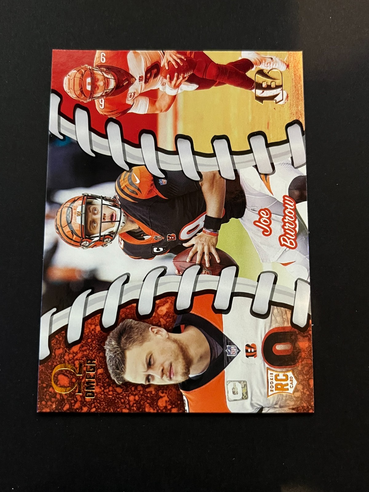 2020 Panini Chronicles Omega Joe Burrow Bronze Rookie RC #0-1 Cincinnati Bengals