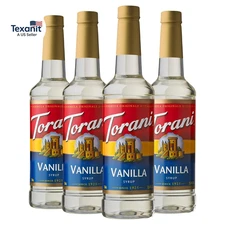 Syrup, Vanilla, 25.4 Ounces (Pack of 4)