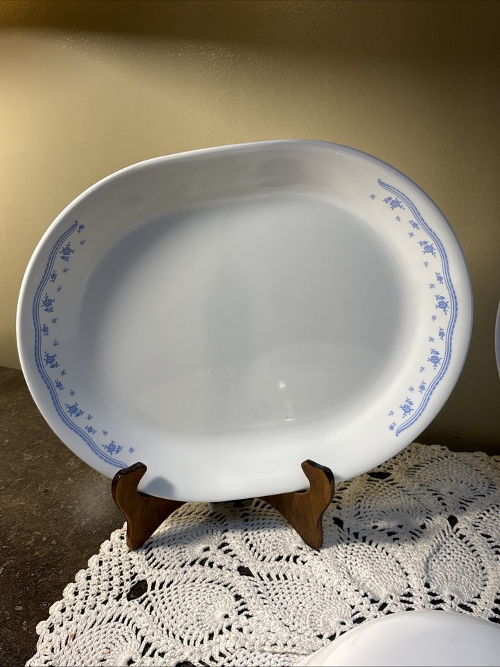 Corelle Corning Morning Blue Pattern 1 Serving Bowl & 2 Serving ...