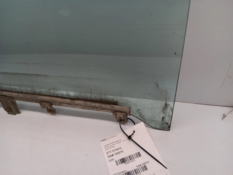 Mercedes R107 380SL 450SL 560SL 1986-1989 puerta delantera izquierda vidrio ventana conductor Foto 3 de 4