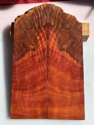 Burl Iron Bark Eucalyptus Live Edge Top  Scales (Robusta )- 1 Pair Natural Wood